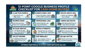 Google Business Profile checklist cash home buyers
