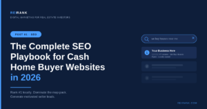 SEO for cash home buyers