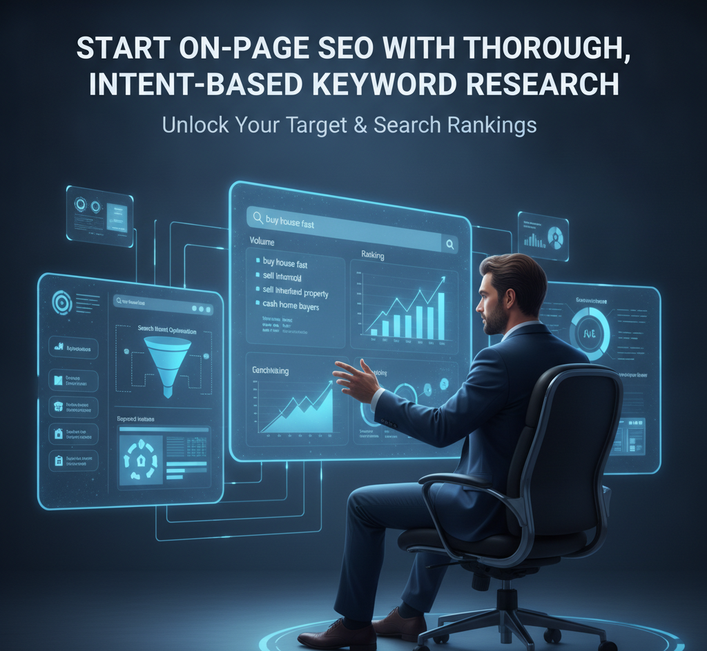 Start On-page SEO with Thorough, Intent-Based Keyword Research