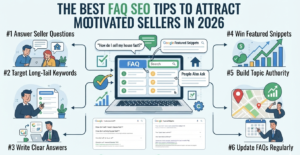 The Best FAQ SEO Tips to Attract Motivated Sellers in 2026