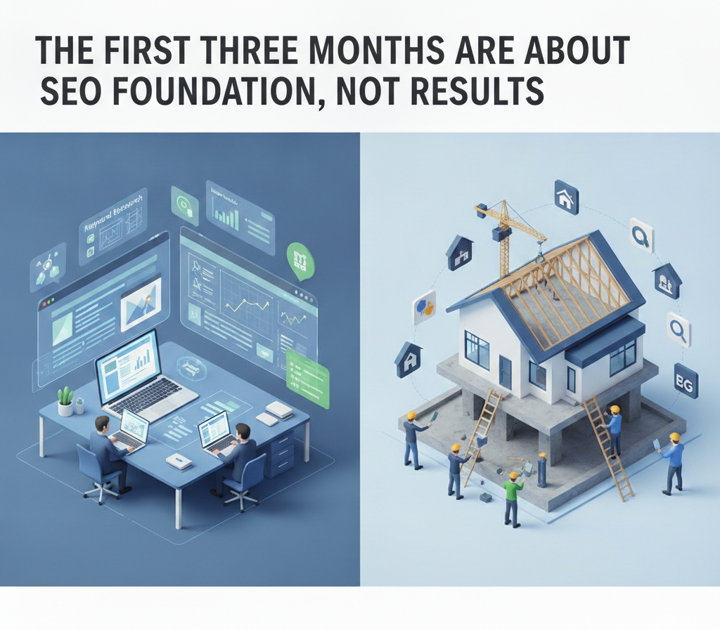 The First Three Months Are About SEO Foundation, Not Results