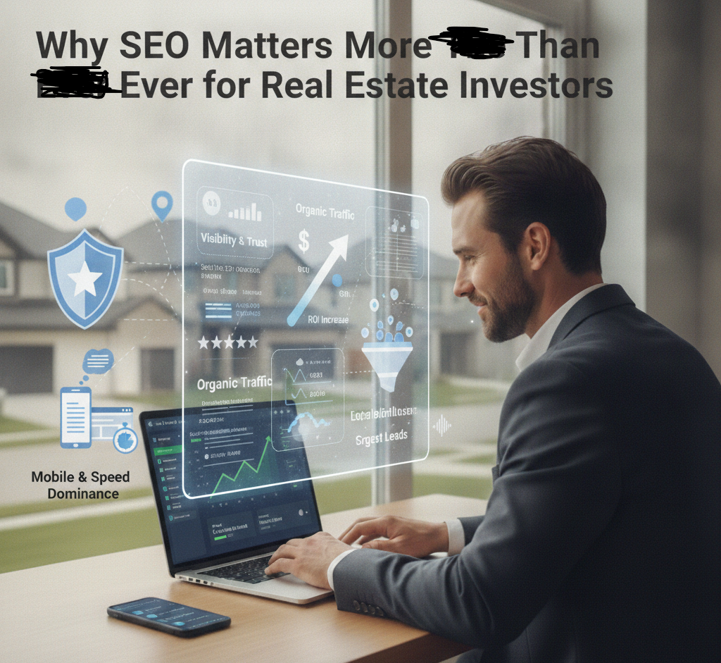 Why SEO Matters More Than Ever for Real Estate Investors