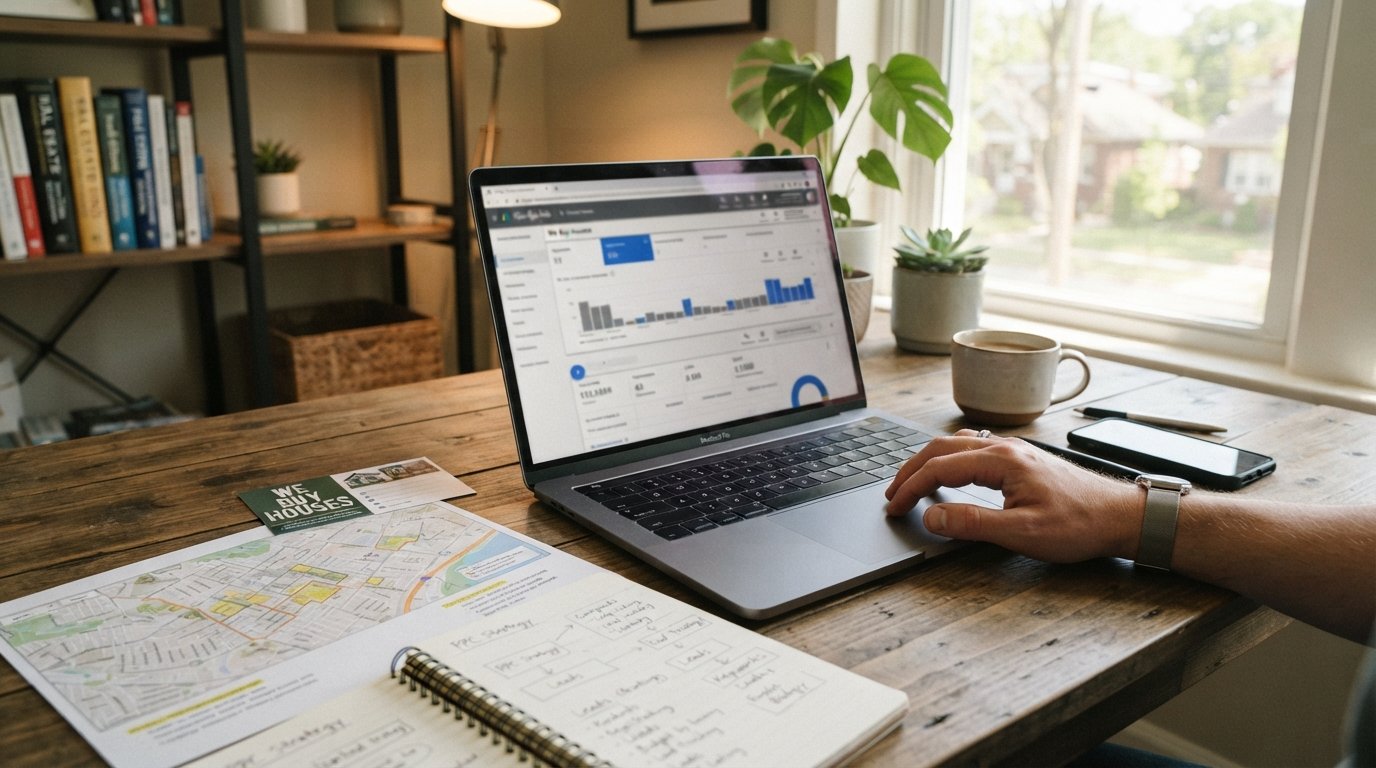 Google Ads management for real estate wholesalers campaign structure