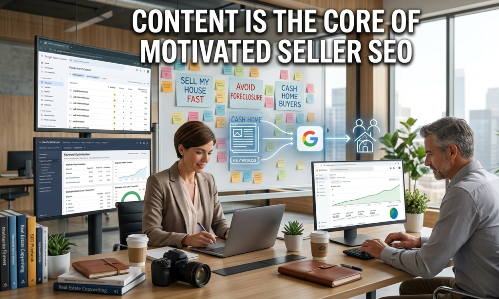15 Best Seller Content Ideas That Drive Organic Traffic 1 Content Is the Core of Motivated Seller SEO