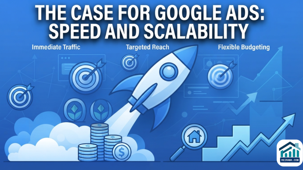Google Ads vs SEO for Real Estate Investors: Which Is Better in 2026 1 The Case for Google Ads: Speed and Scalability