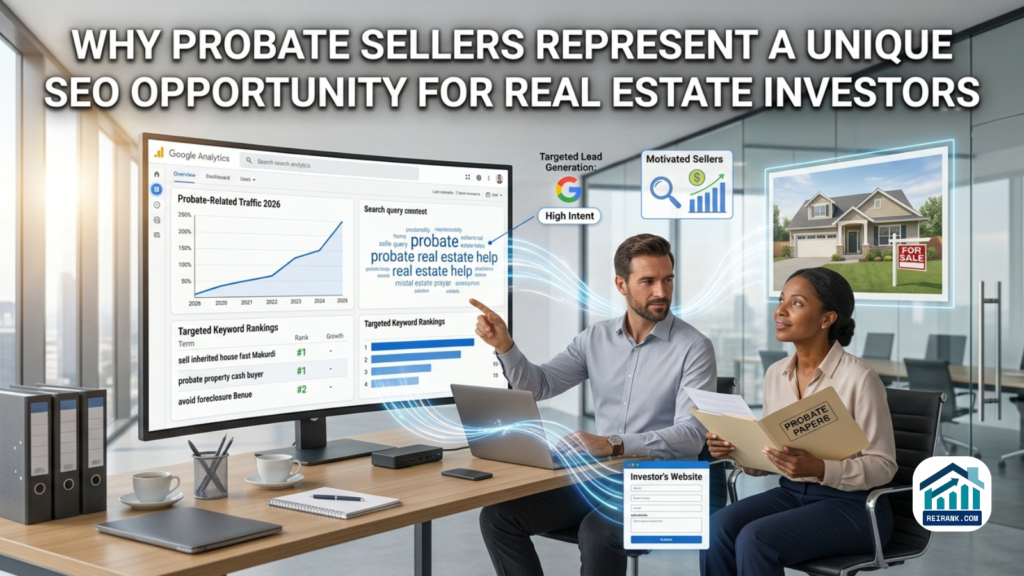 8 Best Ways to Attract Probate Sellers Through SEO 1 Why Probate Sellers Represent a Unique SEO Opportunity for Real Estate Investors