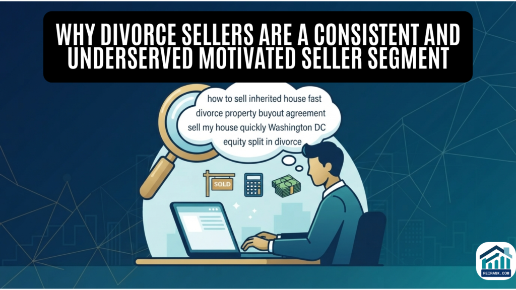 Targeting Divorce Property Sellers With Local SEO 2026: A Real Investor Guide 1 Divorce Sellers Are a Consistent and Underserved Motivated Seller Segment