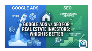 Google Ads vs SEO for Real Estate Investors: Which Is Better