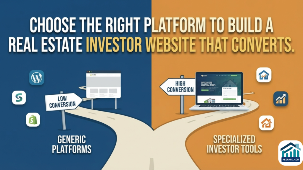 Choose the Right Platform to Build a Real Estate Investor Website That Converts