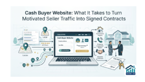 Cash Buyer Website: Convert Traffic Into Contracts