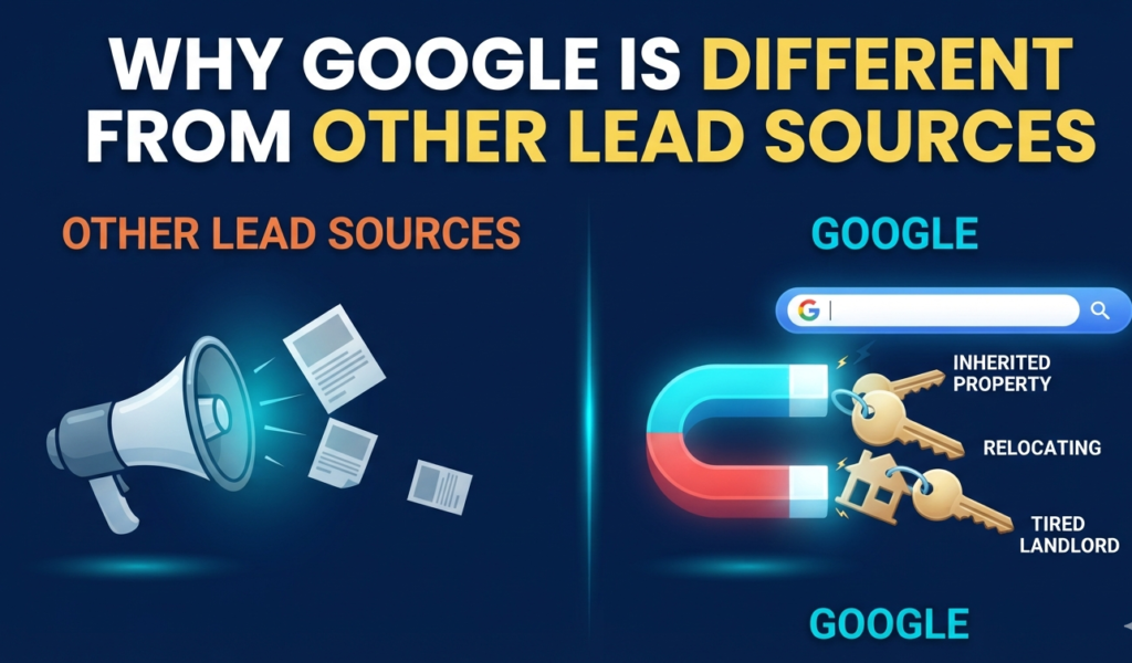 Why Google Ads Is Different From Other Lead Sources