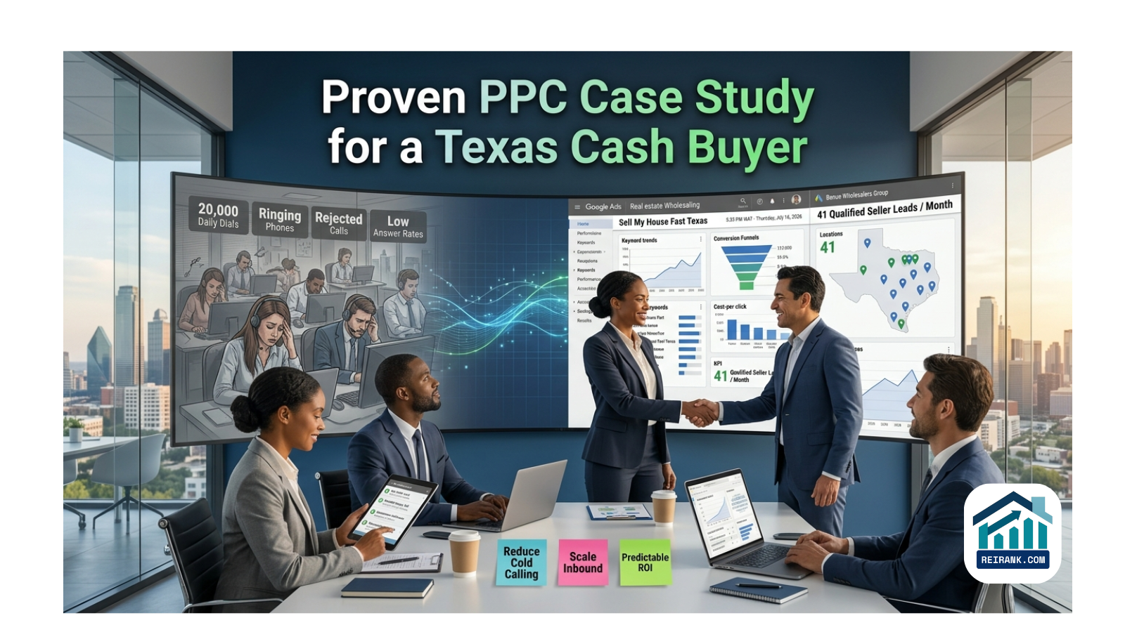 Case Studies 2 proven PPC strategy helped a Texas cash buyer