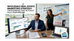 wholesale real estate marketing strategy