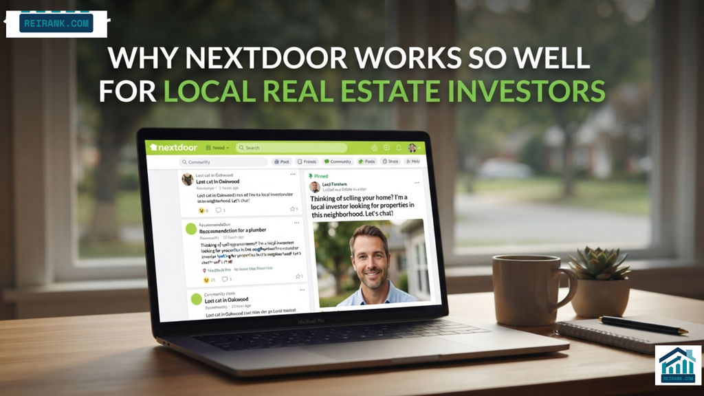Using Nextdoor to Reach Local Motivated Sellers as an Investor 1 Why It Works So Well for Local Real Estate Investors to Reach Motivated Sellers on Nextdoor