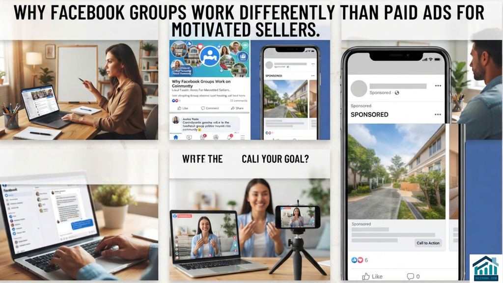 Why Facebook Groups Work Differently Than Paid Ads for Motivated Sellers