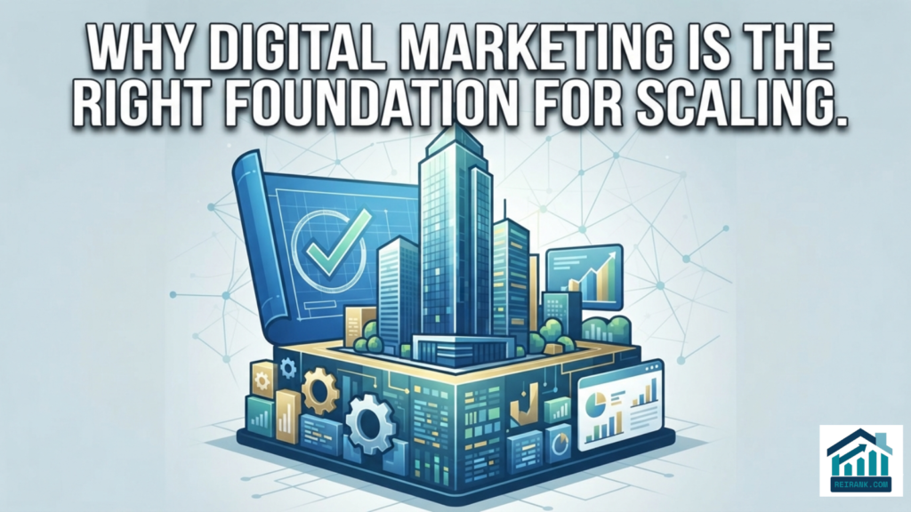 Why Digital Marketing Is the Right Foundation for Scaling