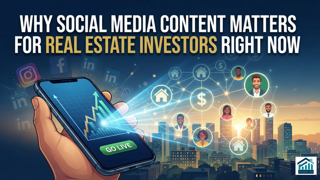 Real Estate Investor Social Media Content Ideas for Every Platform 1 Why Social Media Content Matters for Real Estate Investors Right Now
