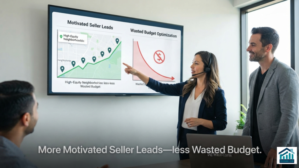 REIRank: The Best Marketing Agency for Real Estate Wholesalers 1 More Motivated Seller Leads—less Wasted Budget with The Best Marketing Agency for Real Estate Wholesalers