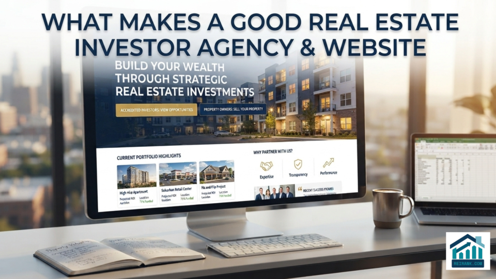 10 Best Real Estate Investor Agencies and Websites for 2026 1 What Makes a Good Real Estate Investor Agency and Website