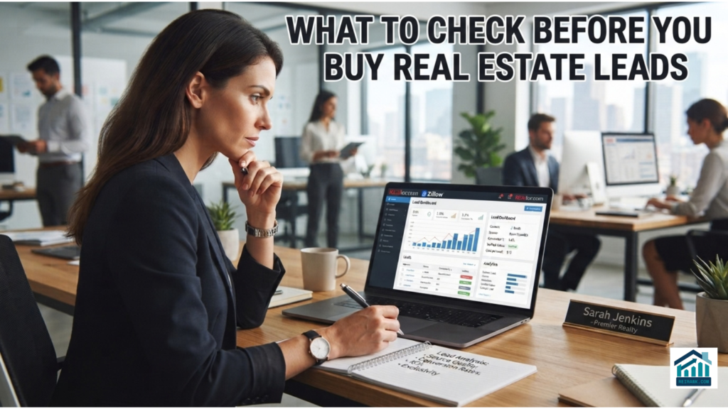 What to Check Before You Buy Real Estate Leads